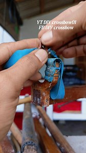 DIY slingshot with simple Mechanism #slingshot #woodenslingshot #diyslingshot #viral | Diy Crossbow