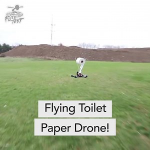 18K views · 211 reactions | FLYING TOILET PAPER DRONE! 炙 | Flite Test | Facebook