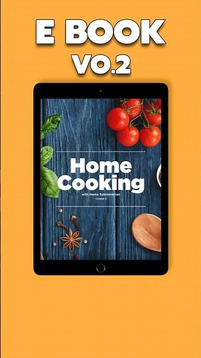 Home Cooking Volume 2 eBook – Advanced Everyday Indian Recipes (Veg & Non-Veg)