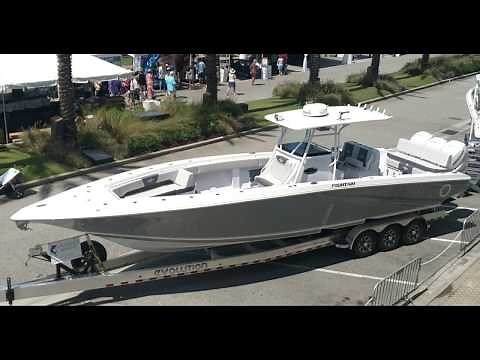 2018 38 Fountain CC walk through video by Grander Marine