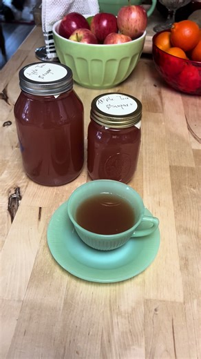 Delicious Apple Tea Recipe from Leftover Peelings