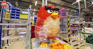How do you build a Red out of LEGO bricks? LEGO has your answer. #AngryBirdsMovie #LEGOAngryBirds | The Angry Birds Movie