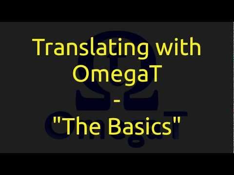 Translating with OmegaT - The Basics