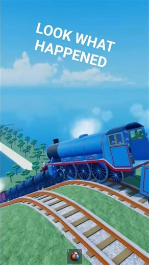 Thomas, Timothy & Percy CRASH on the Bridge and Fall Into the Water! 💥🌊 4 #shorts #funny #short