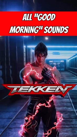 RoiKKouTV on Instagram: "ALL TEKKEN « GOOD MORNING » ANNOUNCER #tekken #tekken8 #tekken7 #tekken6 #tekken5"
