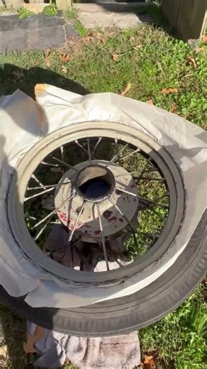 1931 Ford model A 19 inch rim painting