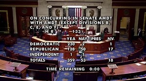 U.S. House passes coronavirus relief package