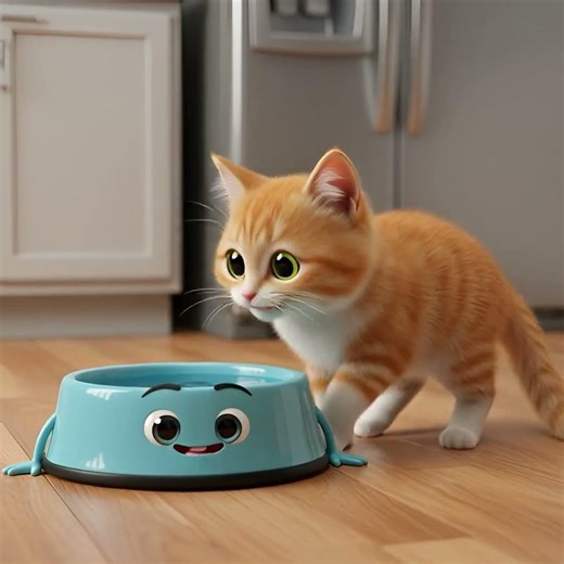 Hydration Hero: The Water Bowl That Runs This House 🥣🐾”
