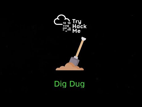 Dig Dug room walkthrough | TRYHACKME