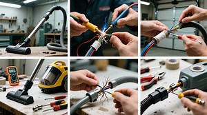 7 Ingenious Ways of Repairing & Fixing a Vacuum's Power Cord