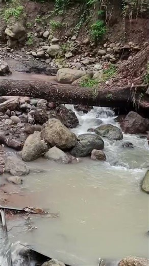The remnants of a flash flood days ago—raw scars of nature’s fury, a stark reminder that the land