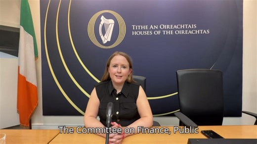 Deputy Mairéad Farrell - Sinn Féin Cathaoirleach of the Committee on Finance, Public Expenditure, Public Service Reform and Digitalisation, and Taoiseach, discusses Wednesday's meeting with the Minister for Public Expenditure, Public Service Reform and Digitalisation. #SeeForYourself at oir.ie/aa1b615 For more information on the work of this Committee: oir.ie/0e9e19e | Houses of the Oireachtas