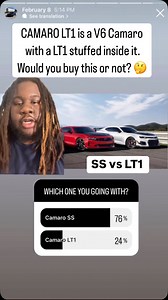 BIG LS3 💪🏾 on Instagram: "SS vs LT1 which one? 👀🤔 #ls3tee #camaro #camaross #chevroletcamaro #chevroletcamaross #chevycamaro #camaro #camarozl1 #camarozl11le2019 #zl11le #chevroletcamarozl1 #generalmotors #gm #fyp #cts #ctsv #cadillac #cadillacctsv #cadillaccts #generalmotors #gm #hellcat #hellcatredeye #hellcatcharger #srthellcat #dodgechargerhellcat #mopar #moparornocar #dodge #ctsvvshellcat #fyp #foryou #foryoupage"