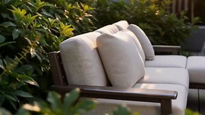 Patio Furniture Set with Washable Thick Gray Cushions, HDPE Outdoor Couch, All-Weather Outdoor Sectional Furniture, Patio Conversation Sets for Lawn, Garden, Porch (Grey Frame)