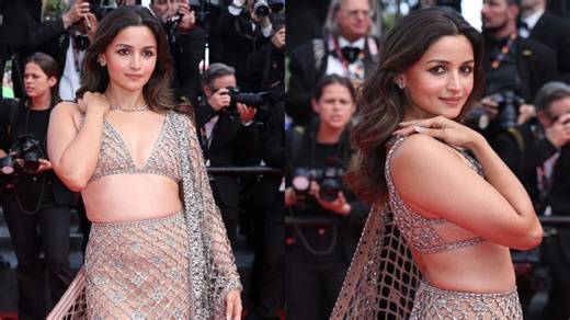 How Alia Bhatt handled wardrobe malfunction at 2025 Cannes Film Festival with this iconic pose