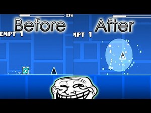 How do i make my troll levels? [Basic trigger tutorial] Geometry Dash
