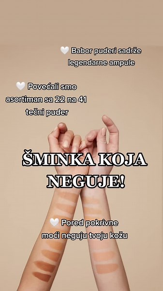 #nega #negakože #makeup #ampule #scincare #make #beauty #viral #puderi #babor #babormakeup