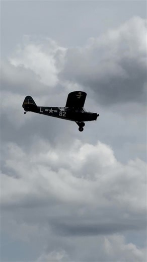 The Piper L‑4 Grasshopper is the U.S. Army Air Forces' version of the Piper J‑3 Cub—used extensively in WWII for artillery spotting, liaison duties, reconnaissance, and training. It earned the nickname "Grasshopper" due to its nimble, high-visibility flight characteristics. | The Flying Duck77