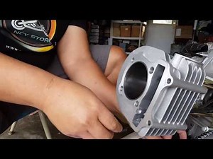 How to install GY6 Cylinder Top-End on SSP-G 180cc POWER KIT Part #8