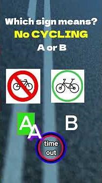 Quiz # 1064 Traffic Signs Quiz | Can You Answer All Exams?