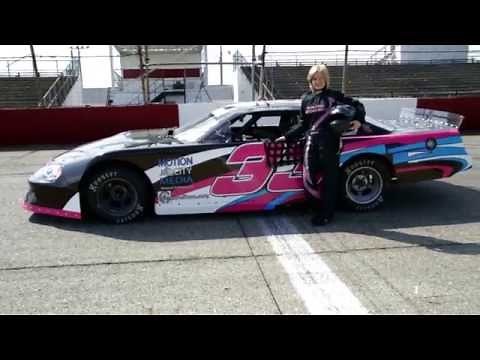 FEMALE RACE CAR DRIVER ERIKA NEWCOME PROMO - Akron Ohio