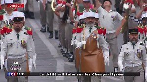 171K views · 4.2K reactions | #14JuilletLeDéfilé  : Regardez le défilé des pionniers de la Légion Étrangères sur les #ChampsElysees pour le #14Juillet  Notre édition spéciale sur #La26 | LCI | Facebook