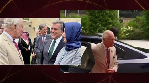 Eski Cumhurbaşkanı Abdullah Gül İngiltere Kralı Charles ile sohbet ettiği anlar sosyal medyada gündem oldu