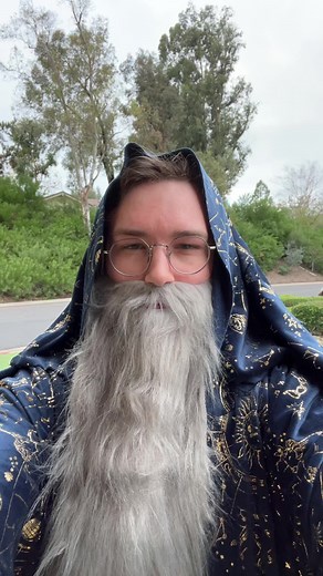 Wizard Costume Cosplay for Masters of Magic Fans