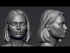 How to Sculpt a Female Face in Zbrush