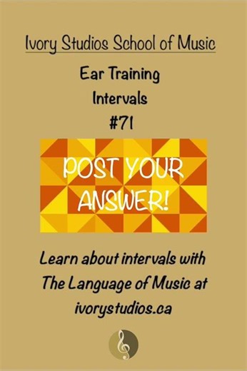 Interval Ear Training — Can you identify the interval?