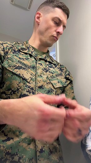 Time for a new one. This one is showing its age. (No I’m not getting promoted) #usmc #marinecorps #usmarinecorps #usmarines #usmarine #marines #marine #miltok #usarmy #armystrong #army #usnavy #usspaceforce #airforce #uscoastguard #usairforce #navy #spaceforce #coastguard #navysailor #marinevet #armyvet #navyvet #airforcevet #veterans #militaryvet #milspouse #militaryspouse