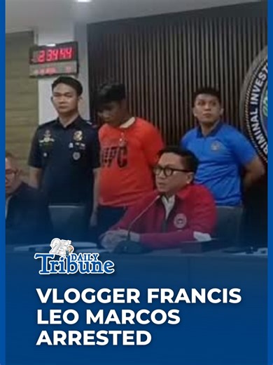 Arrest of Vlogger Francis Leo Marcos by NAPOLCOM