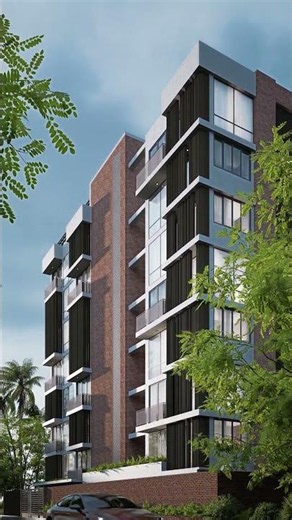 Modern Building Exterior | Architectural Visualization | Curvex Visuals #3dvisualization