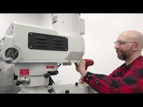 Bridgeport Style Knee Mill Drive Belt Replacement - Precision Matthews Media