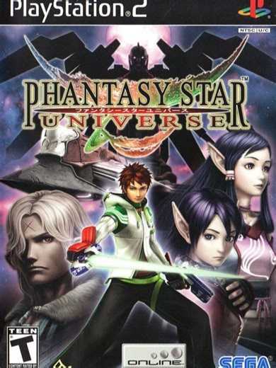 Phantasy Star Universe PS2 gameplay