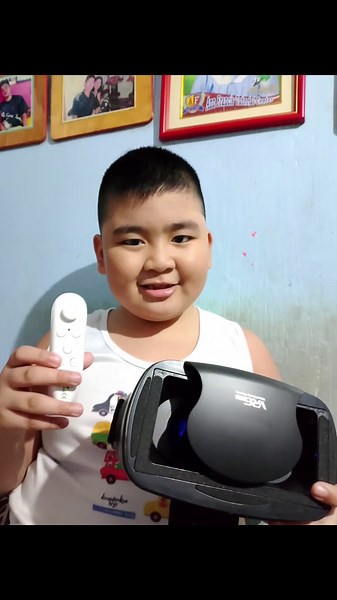 Virtual Reality 3D VR Box Mounted head with remote control set #vr #vrheadset #3D #affiliatetiktok #trendingvideo #vrbox buy now and click yellow basket below 👇