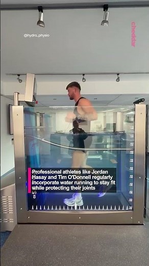 Aqua jogging is more effective than almost anything done on land🌊🏃