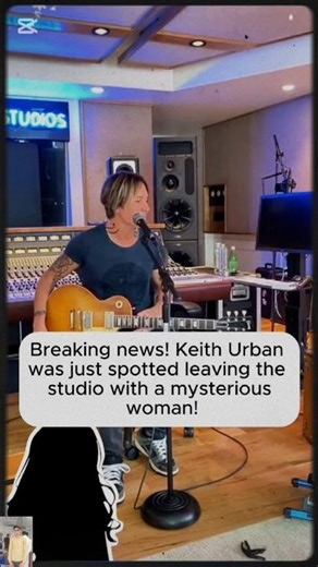 Breaking news! Keith Urbahwas just spotted leaving thestudio with a mysteriousWoman!#fyp #celebrity