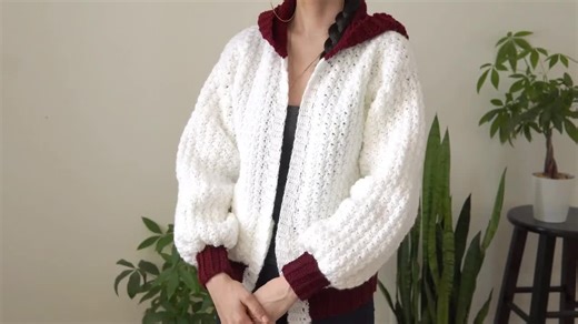 Crochet Pattern | Bomber Jacket W. Hood & Suzette Stitch Detail | Hoodie | PDF Download - Etsy