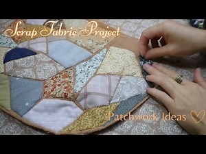 Patchwork Idea: Sewing Bags from Fabric Scraps | Yuu Pham