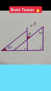 16K views · 40 reactions | Viral math #geometry #viralshorts #brainteaser #trendy #puzzle #math #logic #viralmath #trend #simplicity #trendingreels #trigonometry #mathematics | Imperial Math Classes | Facebook