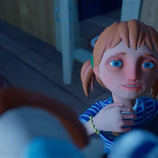 Mia Peterson Just Wanted to Live 🥺💔 #shorts #helloneigbor #gaming