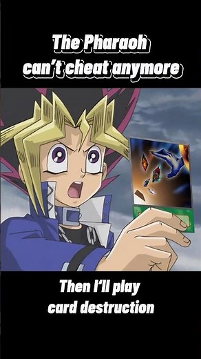 Atem can’t cheat in Duel Monsters anymore [Yu-Gi-Oh!] #shorts #yugioh #anime