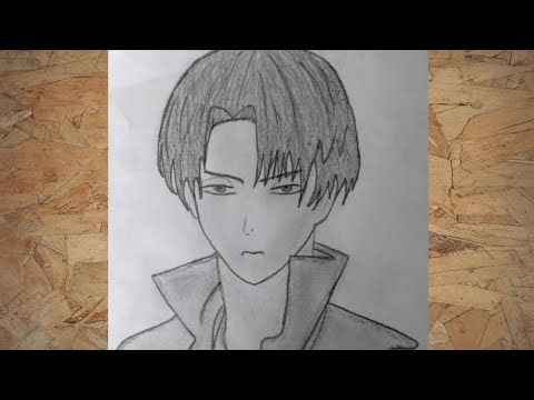Levi Ackerman Drawing Tutorial ⚔️ | Attack on Titan Sketch for Beginners