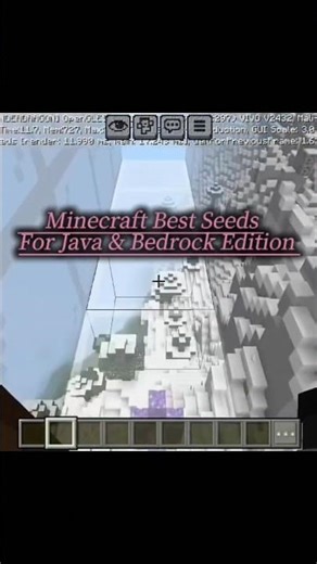 Minecraft best seeds for Jaba &bedrock edition #minecraft