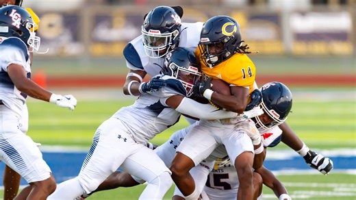 WATCH: Highlights from LCA vs. Carencro football in The Battle for University in Week 2