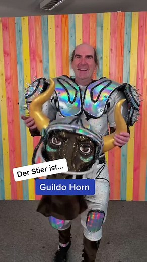 Finale Enthüllung: Der Stier ist Guildo Horn! 🎭🕵️‍♂️ #MaskedSinger