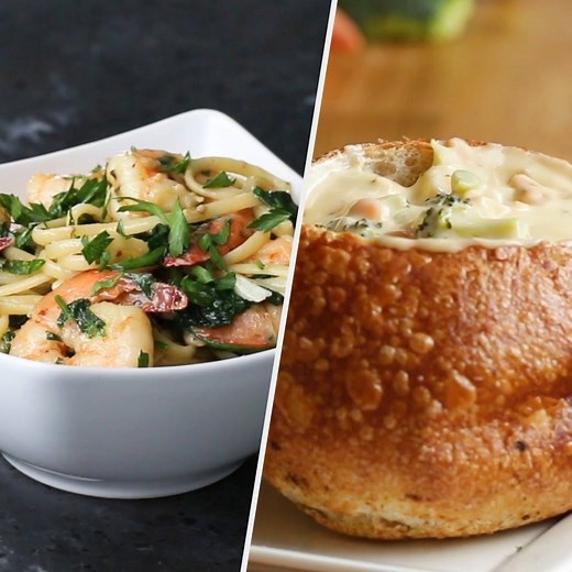 Easy & Healthy One-Pot meals ready to be served! Recipes: https://tasty.co/compilation/12-easy-healthy-one-pot-recipes | Tasty