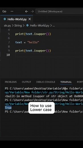 PYTHON lower() – CONVERT STRINGS TO LOWERCASE! 🚀
