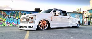 Texas Metal Builds Outrageous Ford F-350 Dually on Bags - Ford-Trucks.com